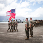 Change of Command at Marine Corps Base Hawaii